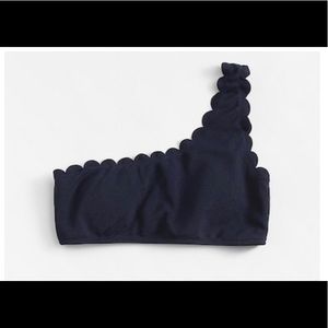 navy blue bikini top